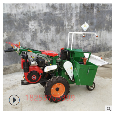 小型家用收獲機(jī) 適用手扶拖拉機(jī)割臺(tái)省力收玉米機(jī) 前置收割機(jī)圖片