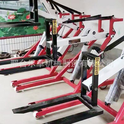 廠家隨車搬運(yùn)便攜式電動(dòng)叉小車 倉(cāng)庫(kù)手推電動(dòng)小車 全電動(dòng)跟車叉車