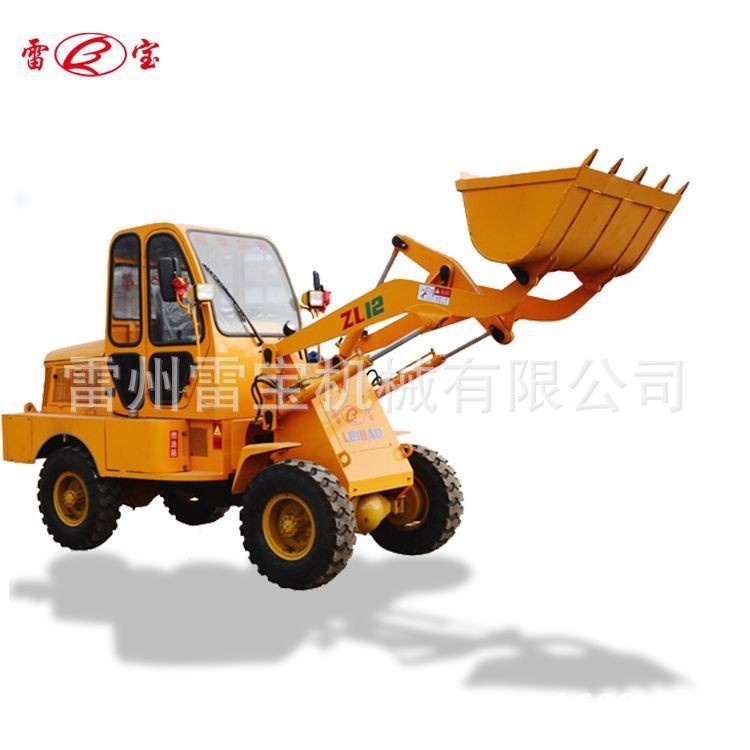 雷寶牌輪式裝載機(jī) 低油耗低噪音ZL12鏟車(chē)