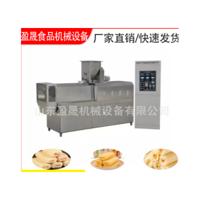 臺灣夾心米餅設(shè)備 燕麥片夾心米果機械 米果膨化機
