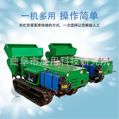 動力充沛b1履帶開溝機(jī) 多功能開溝培土機(jī)施肥機(jī)  鏈?zhǔn)铰膸ч_溝機(jī)