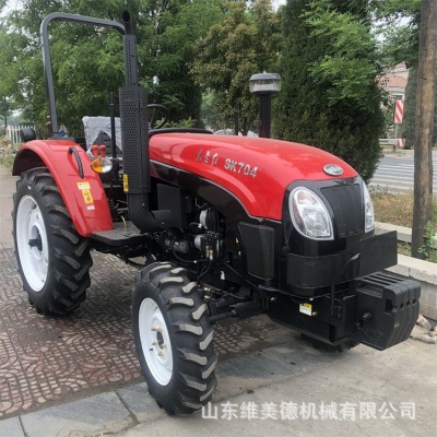 東方紅SK704農用拖拉機 四驅多缸耕地機 變頻新柴動力質保兩年