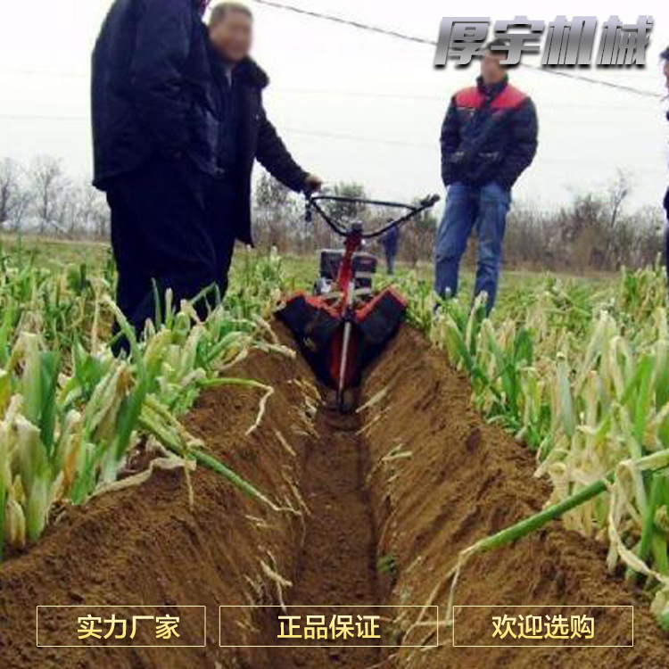 開溝機現場