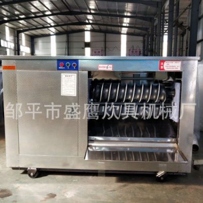 銷售多功能圓饅頭機(jī)全自動(dòng)商用仿手工圓饃饃機(jī)大型對輥饅頭機(jī)