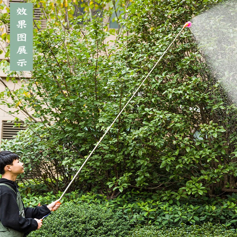 高樹果樹噴藥可調節氣壓式農用5L8升噴霧器澆花噴壺灑水壺可伸縮