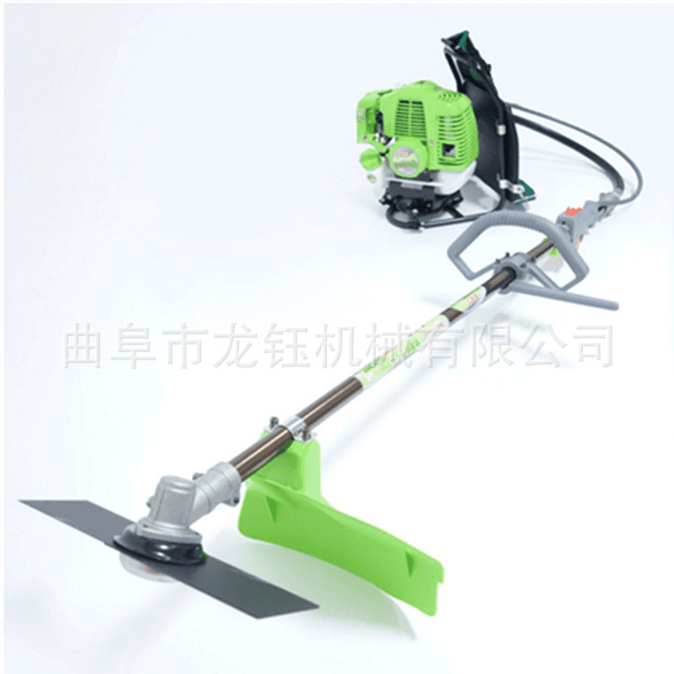 斜跨式割草機
