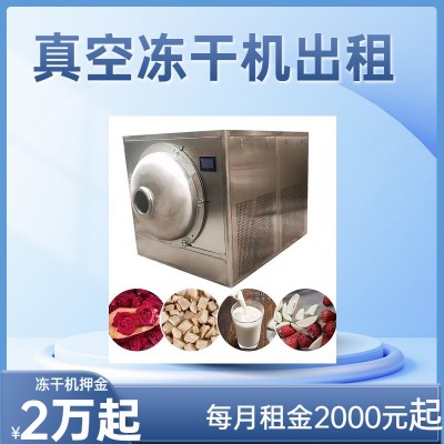出租30平真空凍干機 蔬菜干食品類設備 FD低溫凍干機線