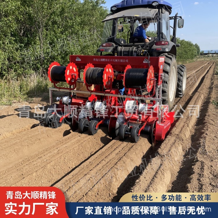 三壟六行旋耕起壟滴灌播線(xiàn)一體機(jī)蘿卜白菜娃娃菜芥菜胡蘿卜藥材