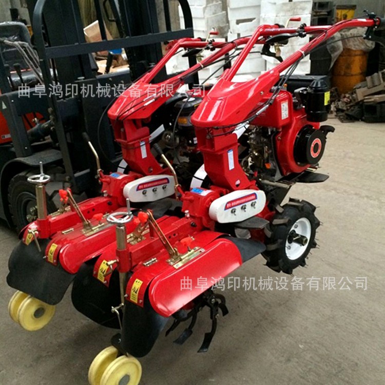 柴油8馬力手扶開(kāi)溝機(jī) 蔥姜地開(kāi)溝培土機(jī) 自走式開(kāi)溝機(jī)