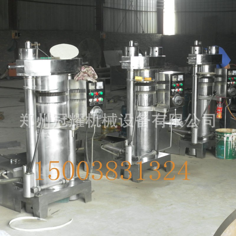 油坊用榨油機 全自動液壓榨油機 花生瓜子榨油機，商用榨油機