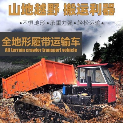 履帶運(yùn)輸車(chē)果園運(yùn)輸車(chē)小地形爬山虎工地大棚養(yǎng)殖山地搬運(yùn)丘陵農(nóng)用